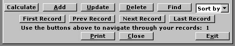 On screen controls