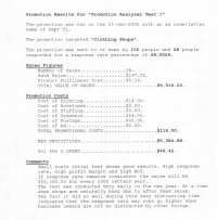 Printed Report